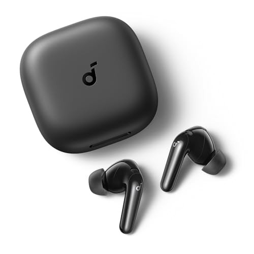P31i by Anker, Real-Time Adaptive Noise Cancelling, Hi-Res Sound, Black