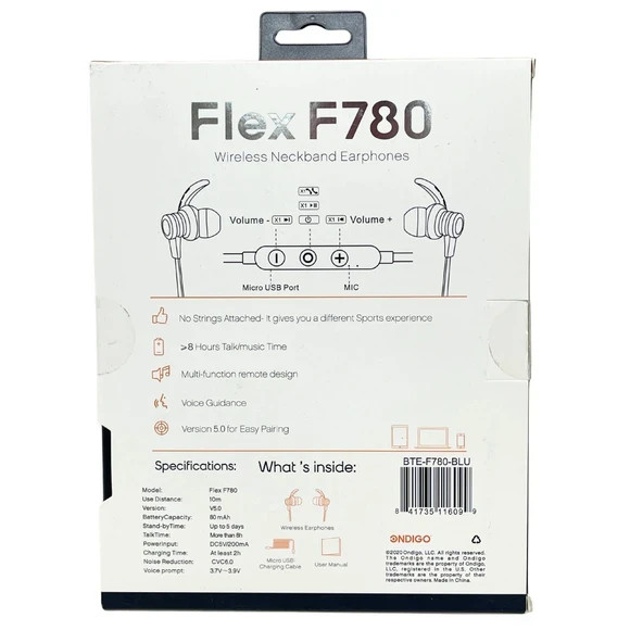 Flex F780 Wireless Neckband Earphones