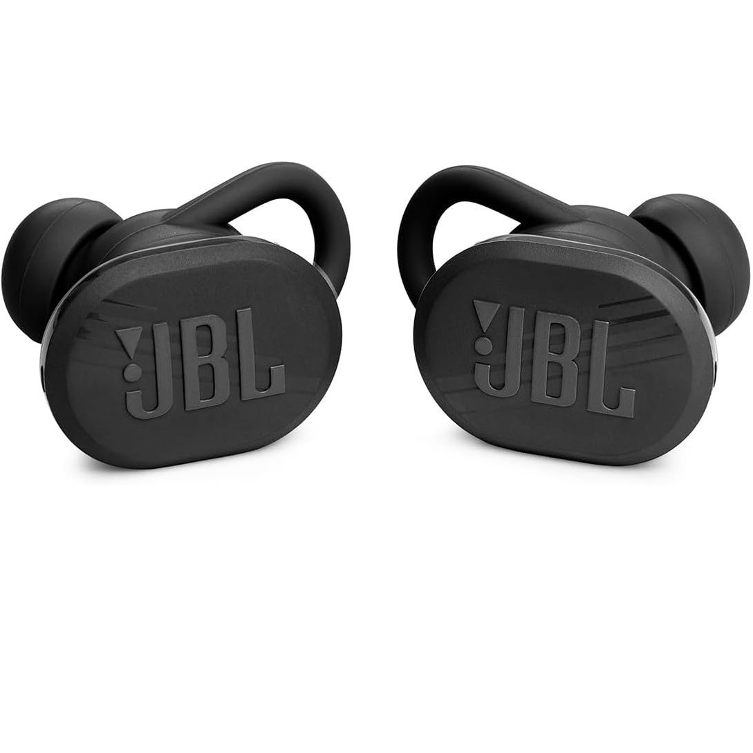 JBL Endurance Race Waterproof Wireless Earbud Headphones Black JBLENDURACEBLKAM