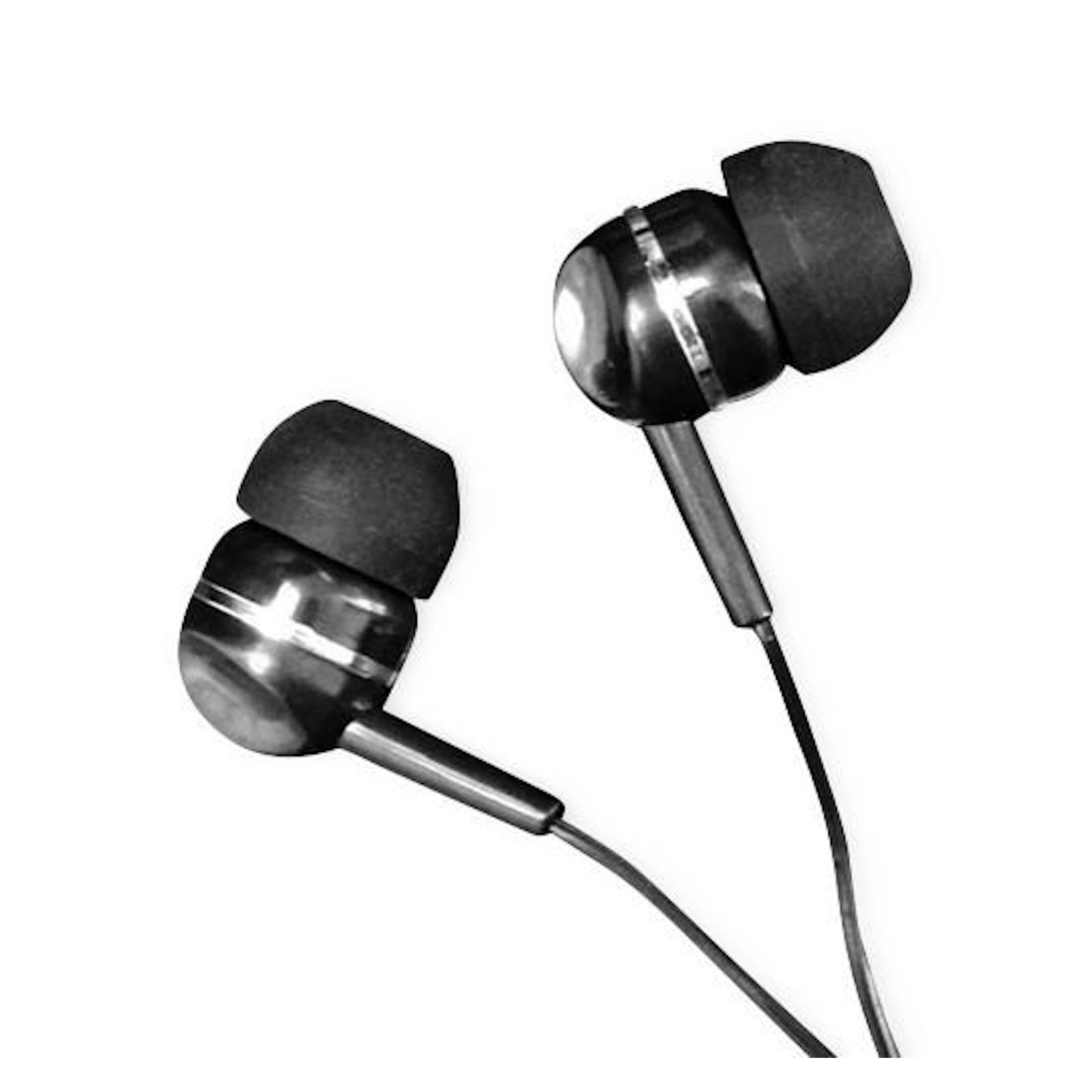 AVID Wired Earbuds 3.5mm In-Ear Headphones Black Stereo Noise Isolating