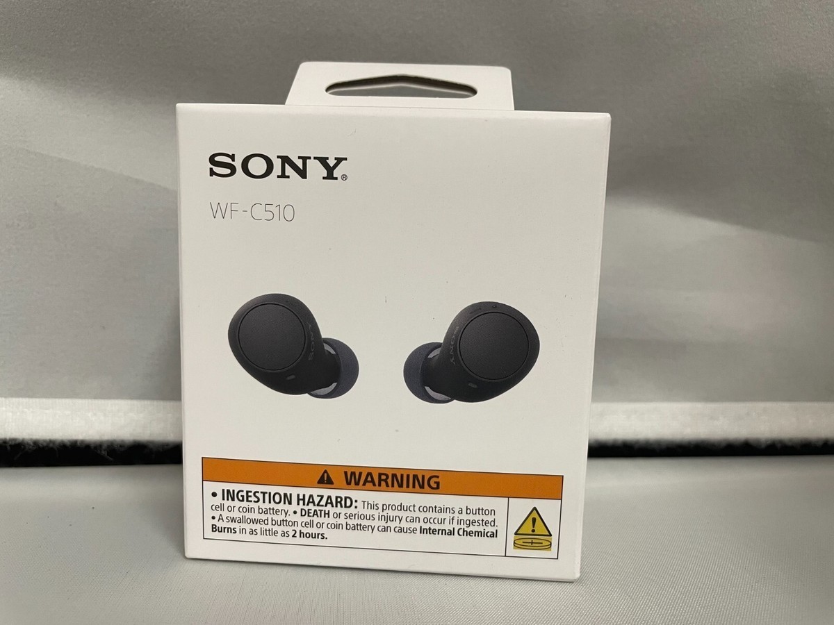 Sony WF-C510 Truly Wireless In-Ear Bluetooth Headphones – Black