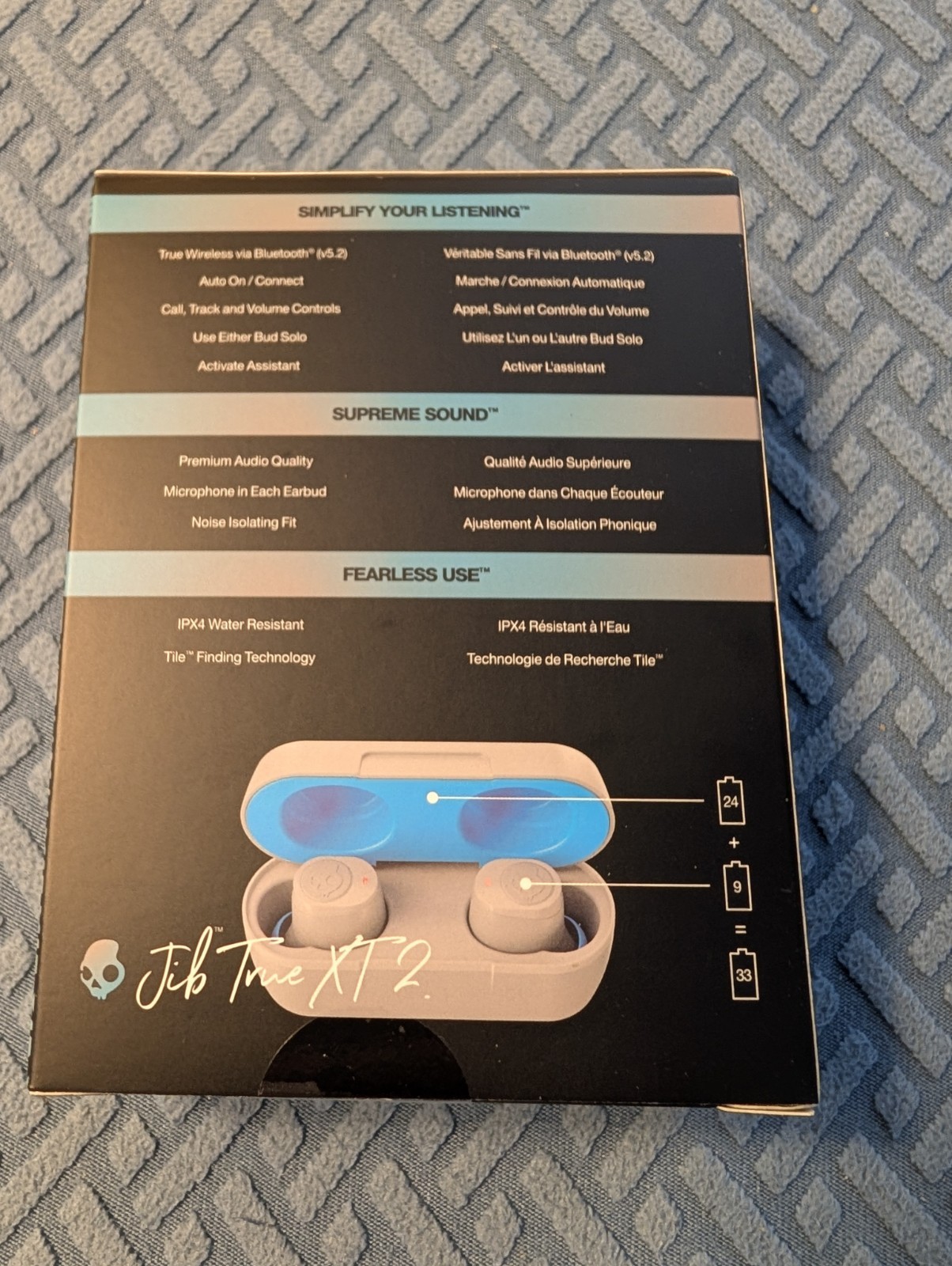Skullcandy Jib True XT 2 Wireless Headphone Earbuds