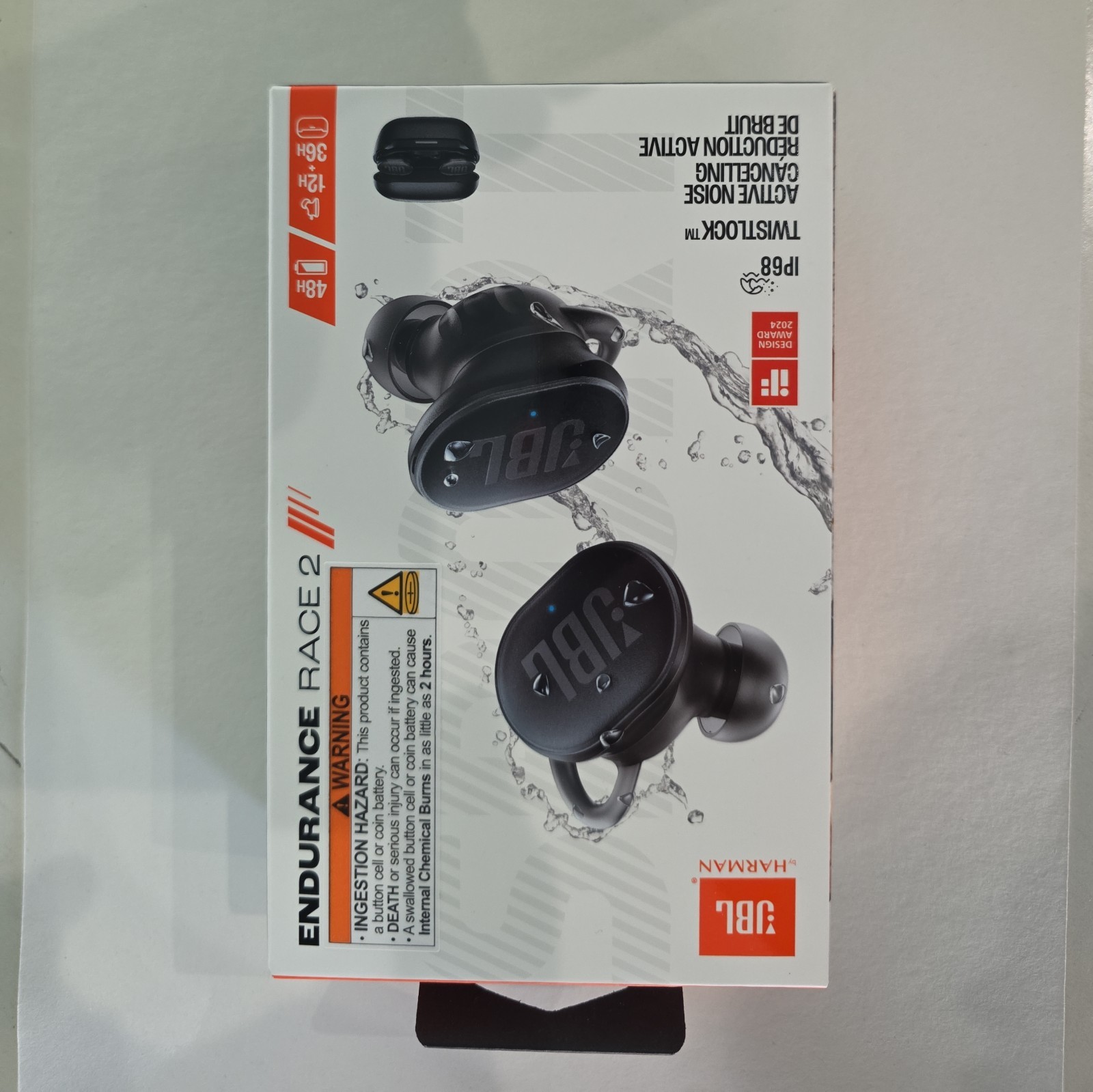 JBL Endurance Race 2 Black NC TWS Sport Headphones