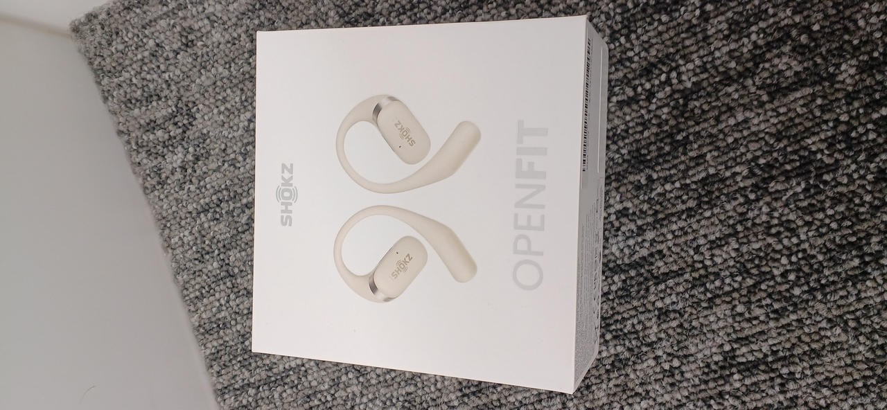 Shokz OpenFit Open-Ear True Wireless Earbuds Lightweight Secure Fit Comfort