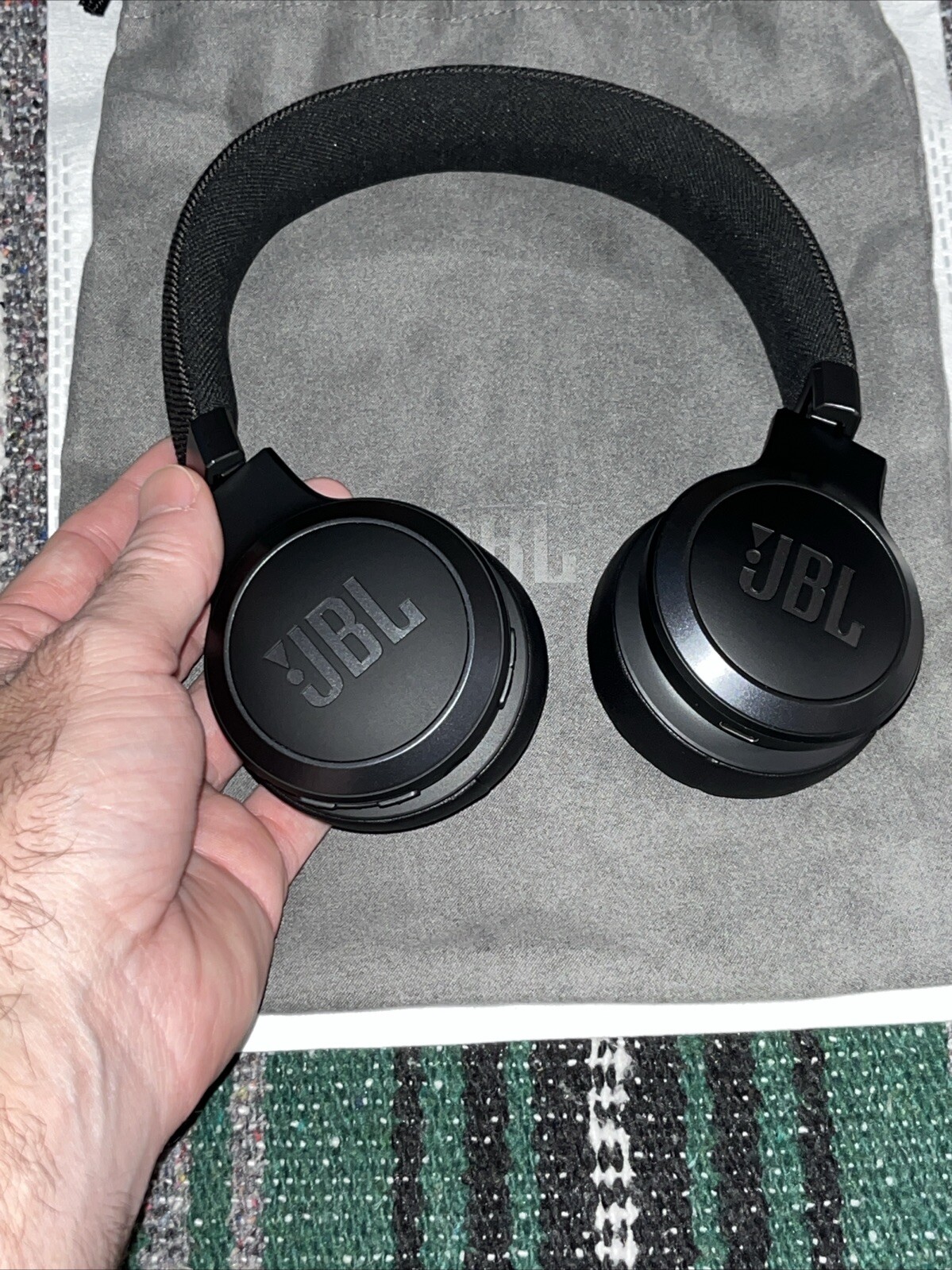 JBL Tune 670NC Smart Ambient Wireless On-Ear Headphones Adaptive Noise Cancel