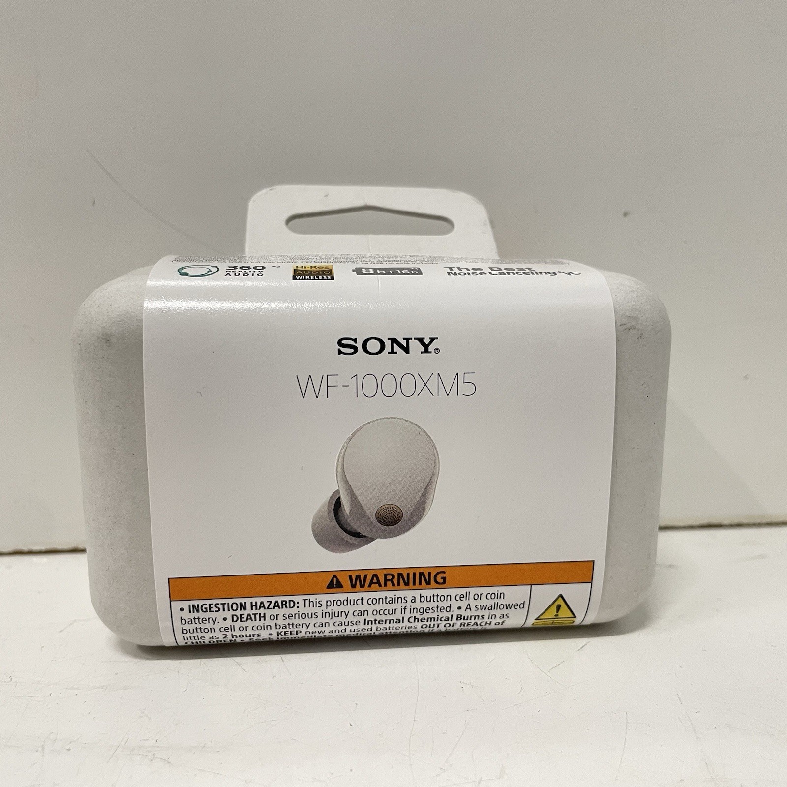 New Sony WF-1000XM5 Noise-Canceling True Wireless In-Ear Headphones Silver