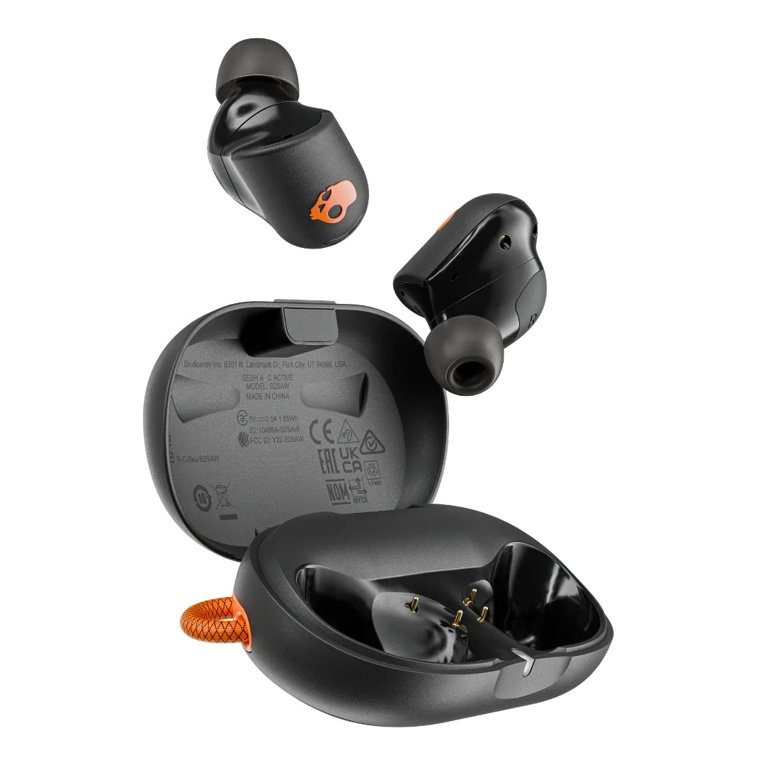 NWT Skullcandy Sesh ANC Active Wireless Earbuds $95 black bluetooth waterproof