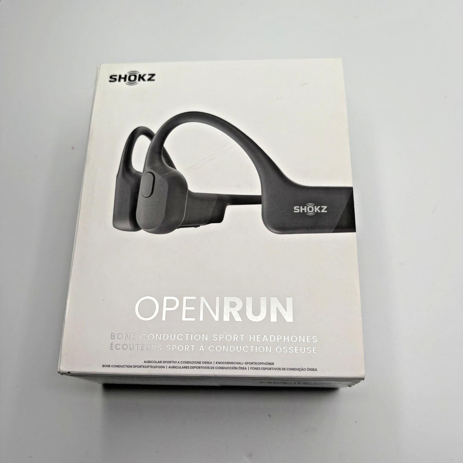 Shokz OpenRun Wireless Open-Ear Headphones – Model S803 – New Open Box