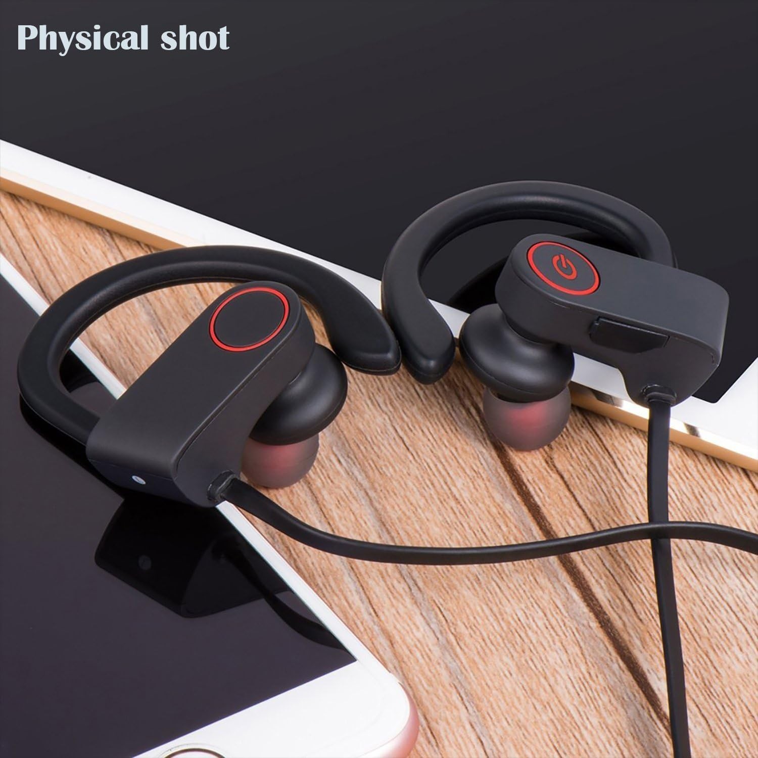 Waterproof Bluetooth 5.0 Earbuds Stereo Sport Wireless Headphones in Ear Headset