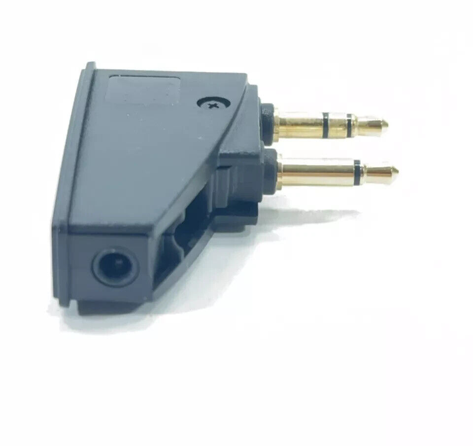 Genuine BOSE QuietComfort3 Noise Canceling Headphone Airplane Adapter Plug