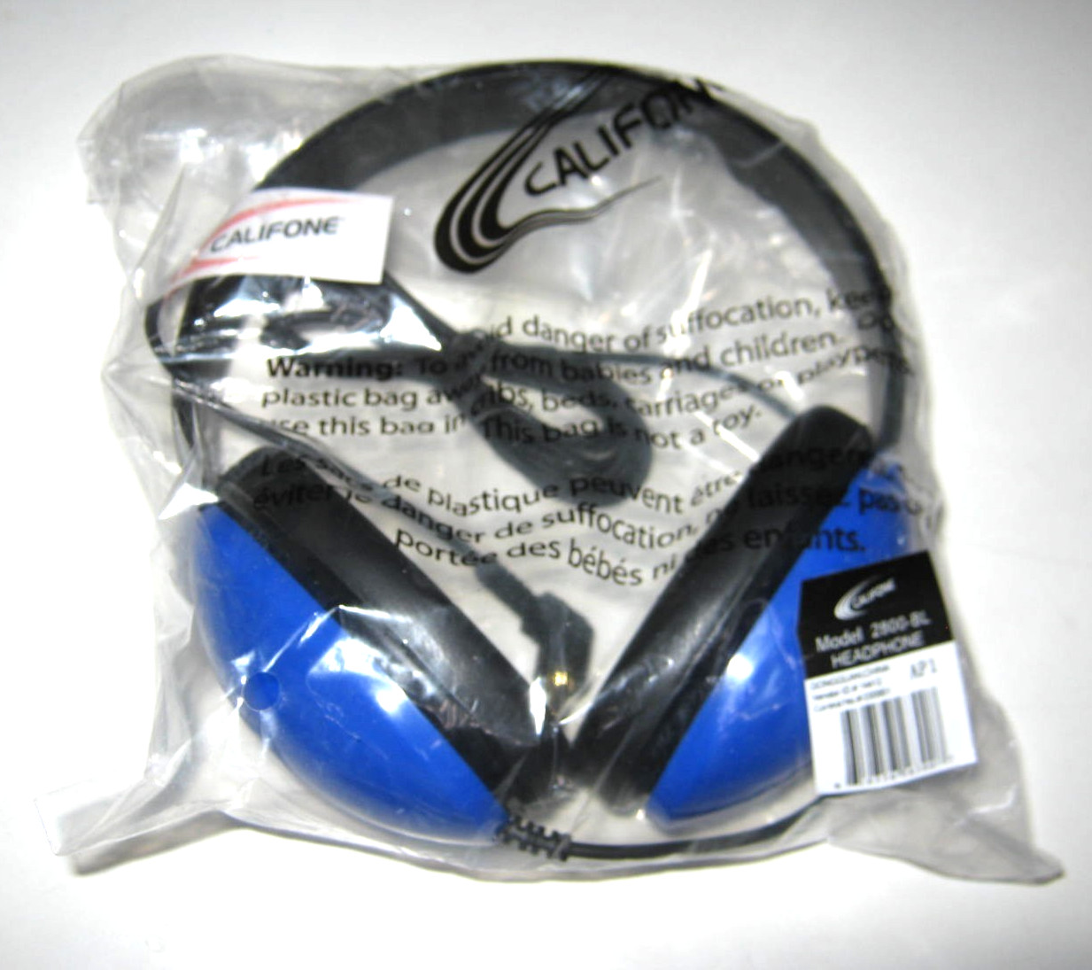 NEW Califone 2800-BL Listening First Headphones – Blue