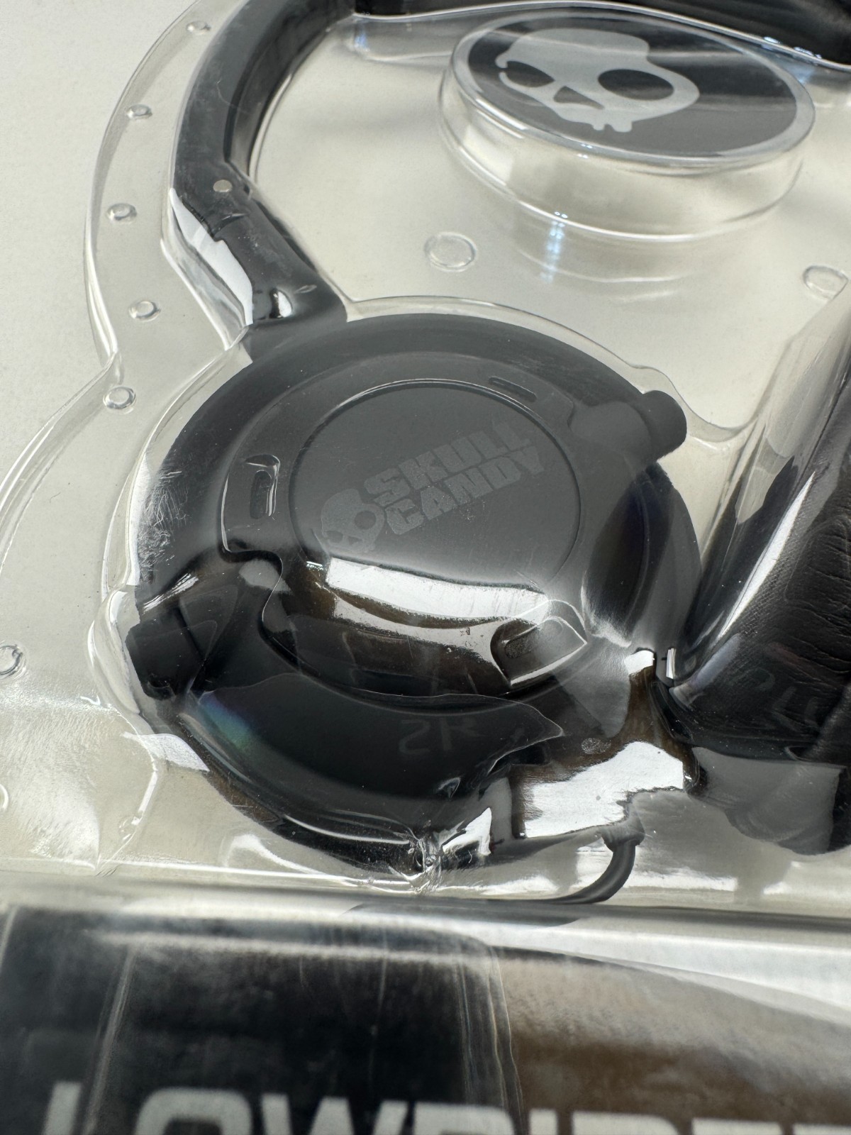 Vintage Skullcandy Lowrider Headphones Black 40mm Drivers iPod iPhone New Sealed