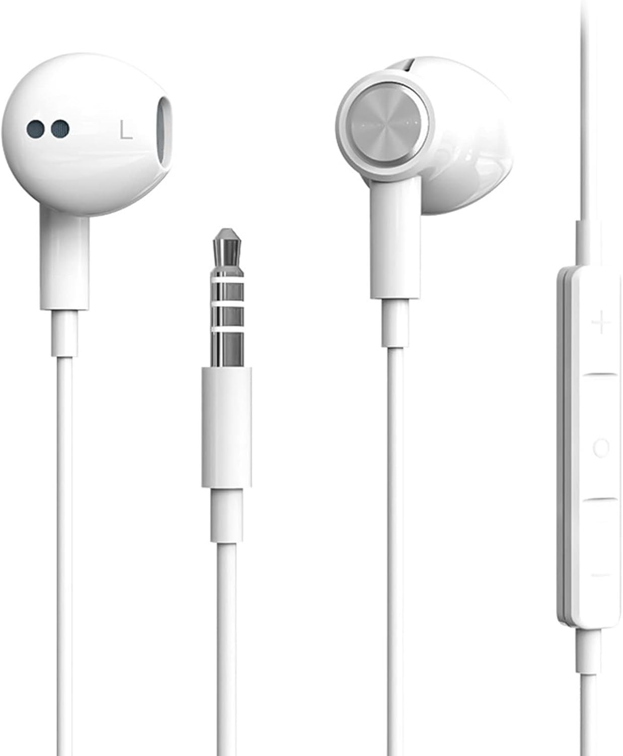 Durable Hi-Res Earbuds with Integrated Microphone for Seamless Audio Experience