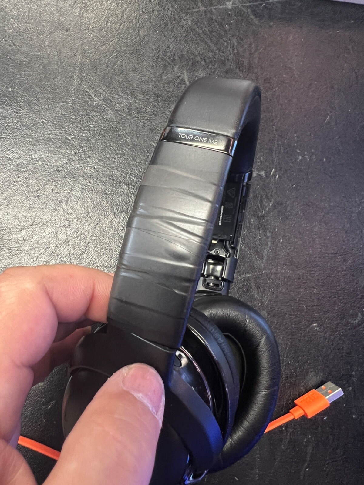 JBL Tour One M2 Wireless Over-Ear Headphones BEEN REPAIRED-READ -216