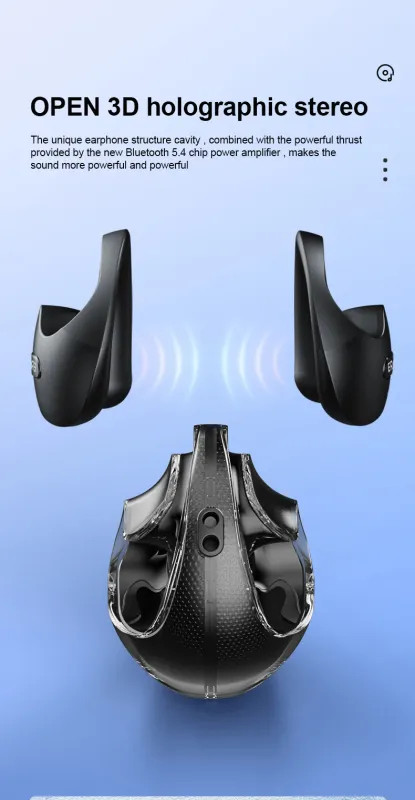 ERAZER X15 Pro 5.4 Earphones True Wireless Headphones With Mic,Button Control
