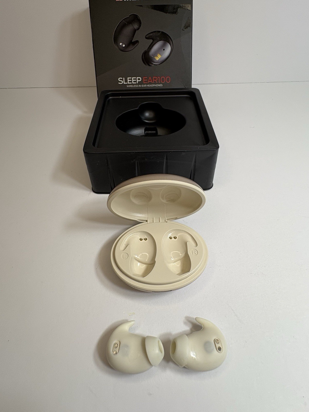 Monster Sleep Ear100 Ear Buds, Sleep Earbuds With Stereo Sound