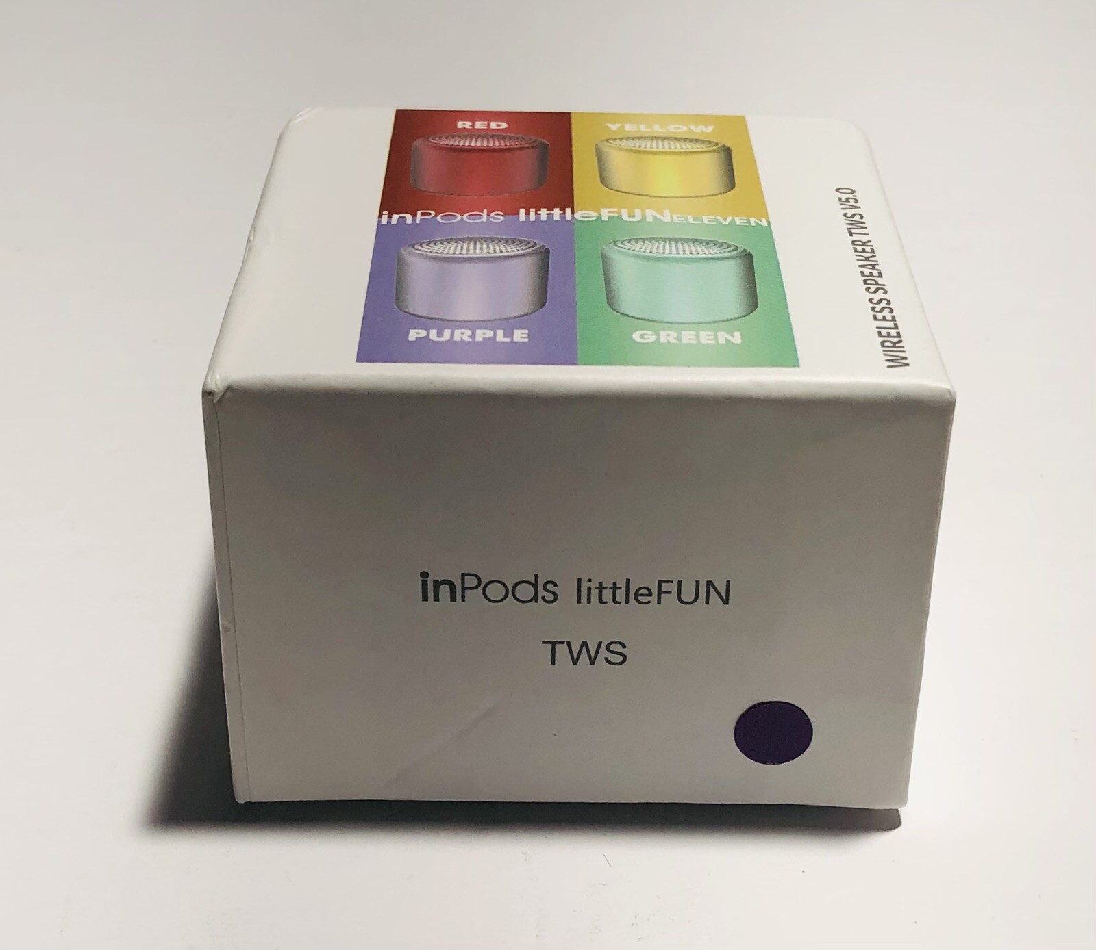 inpods Little Fun True Wireless Stereo TWS V5.0 Speaker Purple New In Box