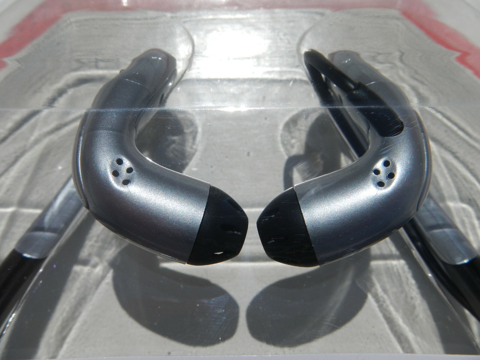 Maxell NB-HB-210 Stereo Neckband Sport Head Buds w/ Single Wire Cord