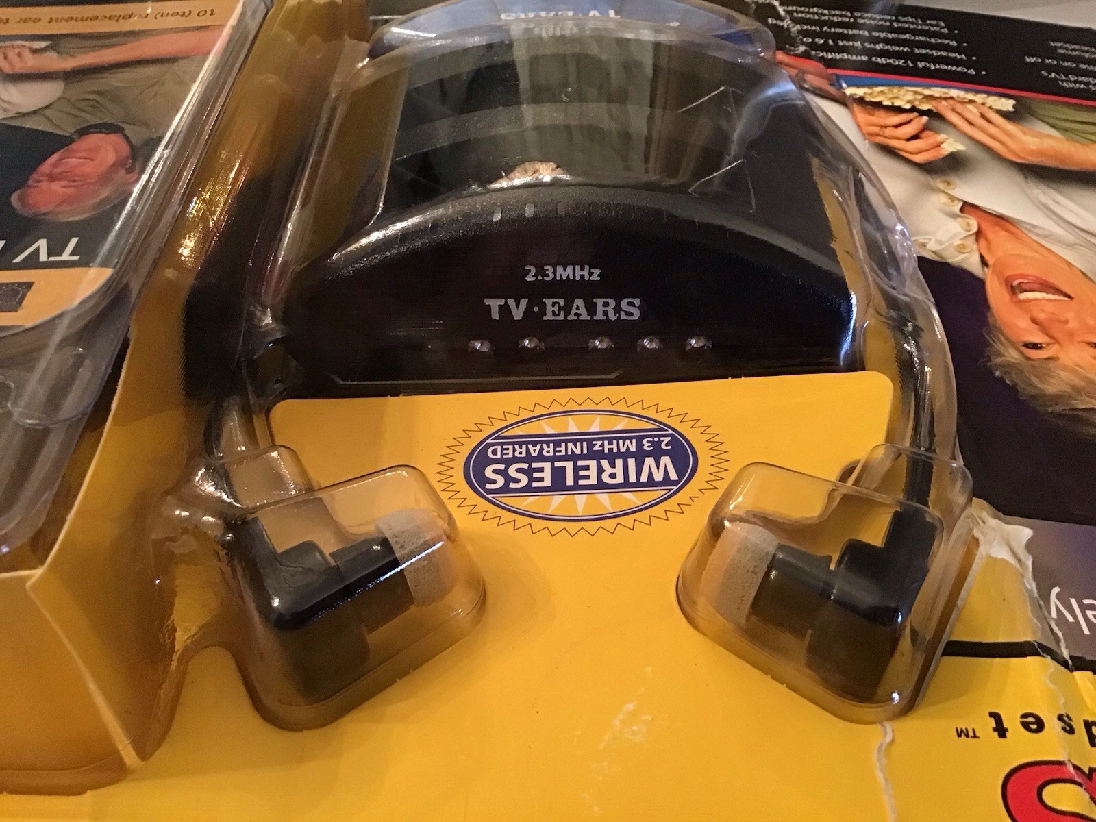 New TV EARS Wireless Noise Reduction TV Headset.  2.3 MHz, Item #195970