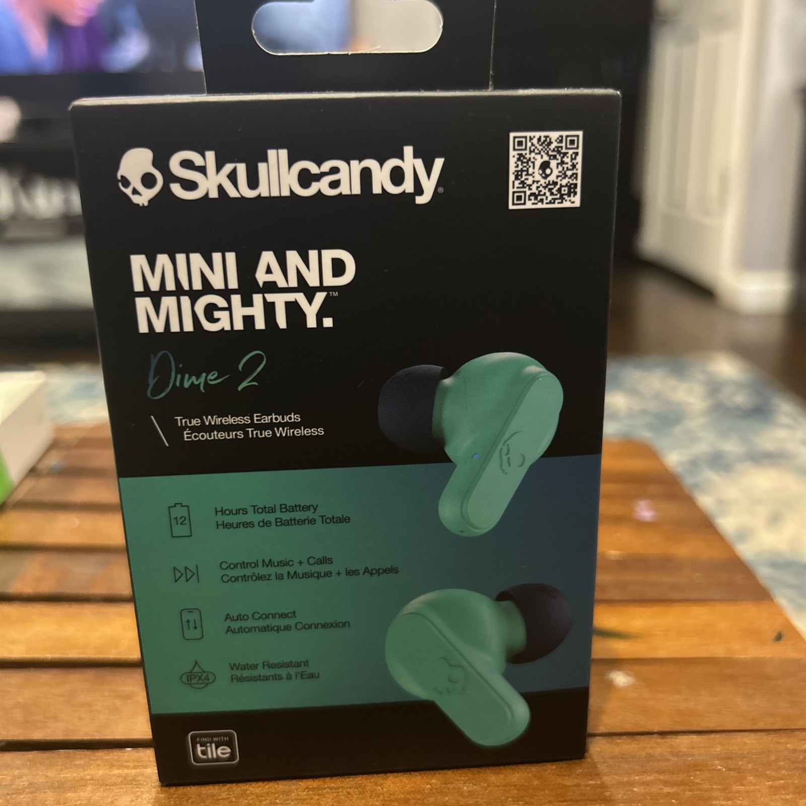 Skullcandy Dime 2 True Wireless Earbuds Bluetooth, Noise-Cancelling, Green