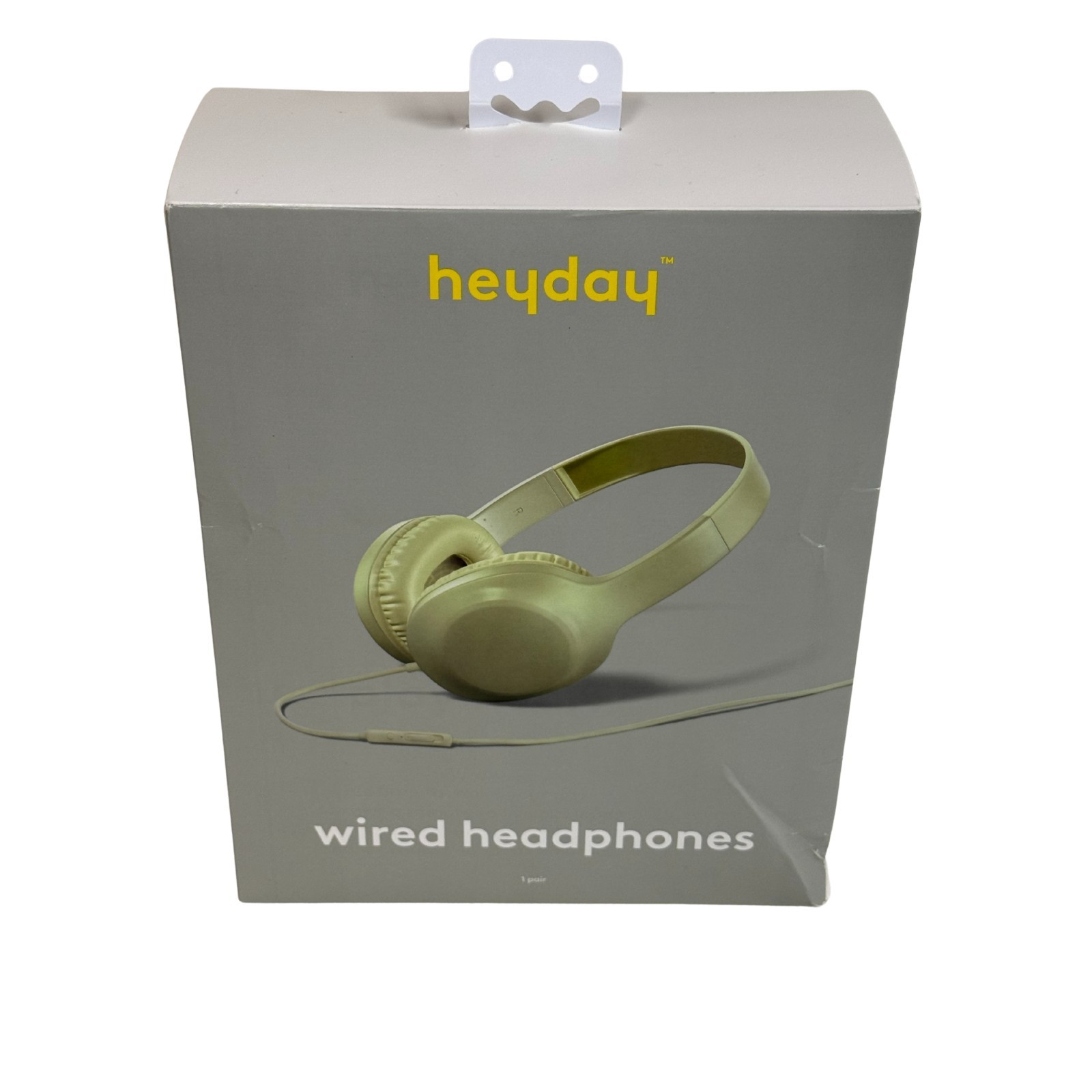 Heyday Wired On-Ear Headphones – Multiple Colors – Tangle-Free Cable – NEW