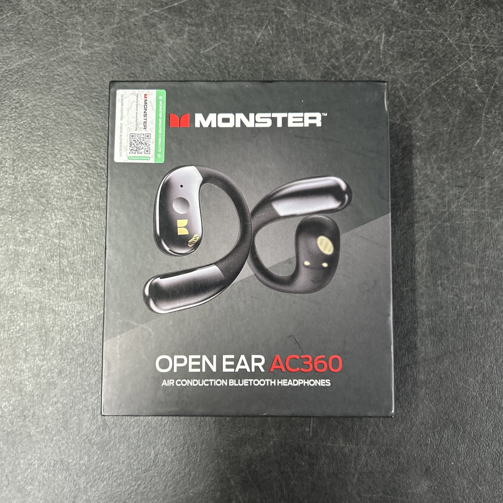 Monster Open Ear AC336 Headphones, Bluetooth 6.0 Wireless Earbuds with Stereo So
