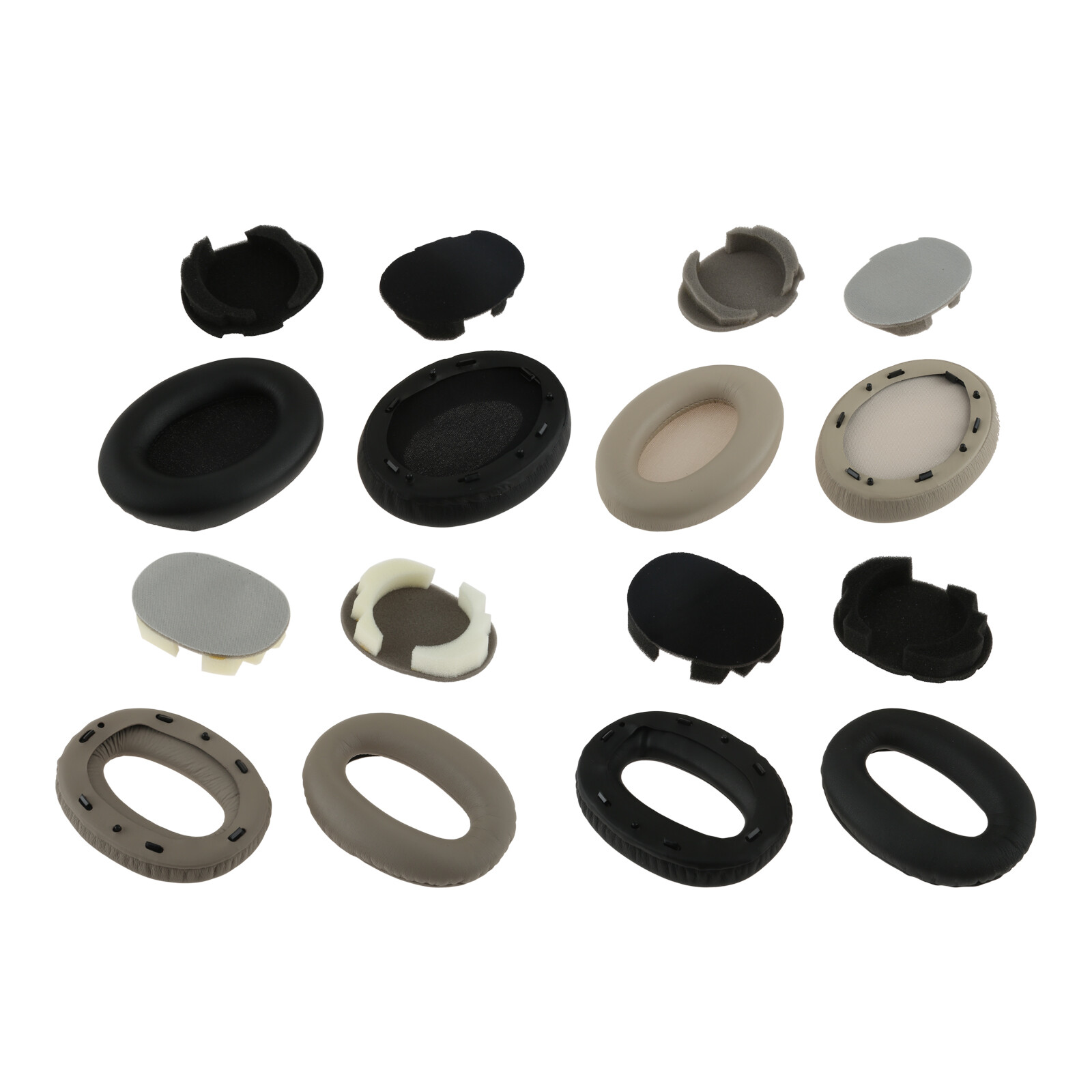 1 Pair Ear Pads Soft Cushion for Sony MDR-1000X WH-1000XM2 WH-1000XM3 Headphones