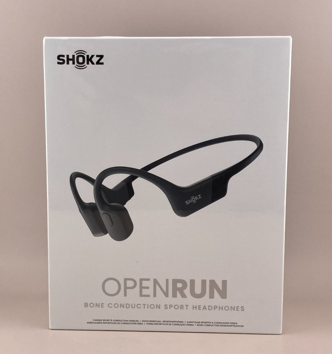 Shokz OpenRun with USB C Charging Open Ear Bluetooth Bone Conduction Headphones