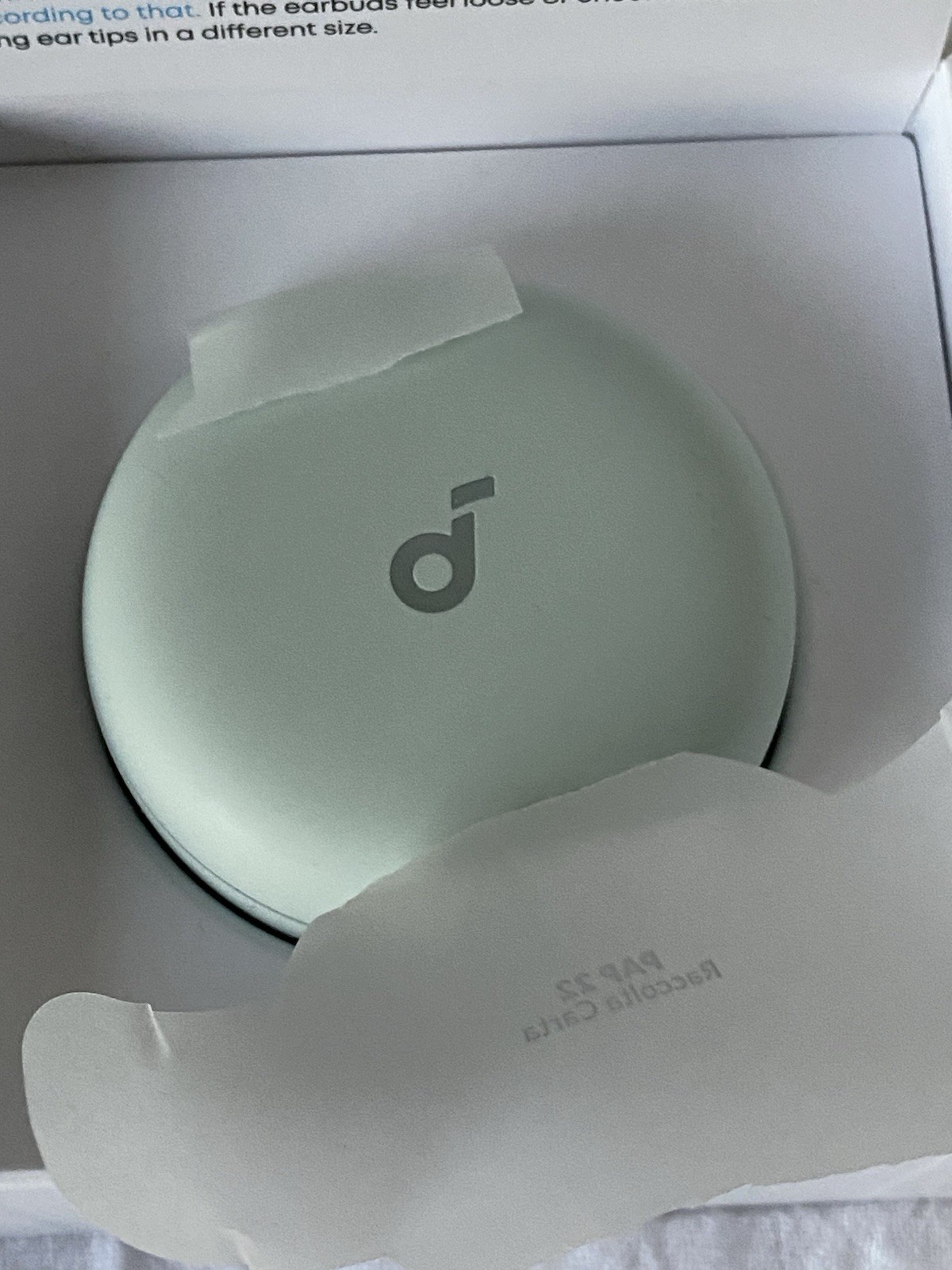 Soundcore Sleep A30 Smart ANC Earbuds By Anker / Mint Green