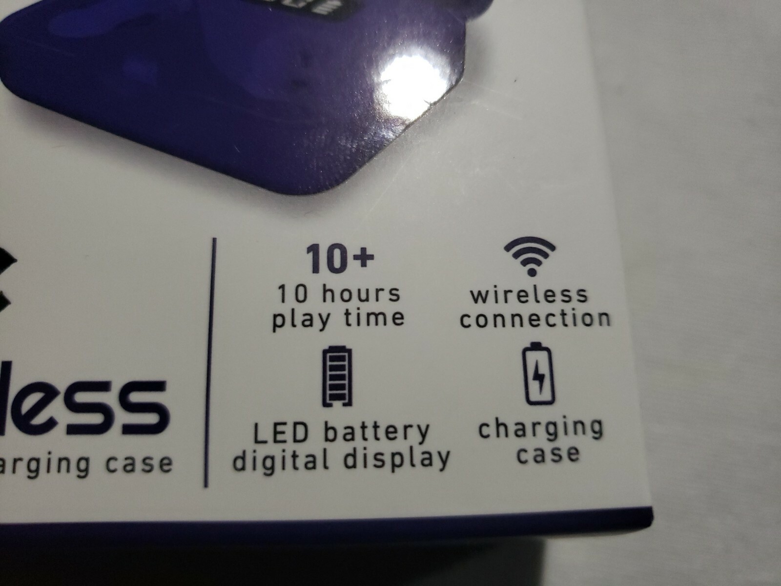 SURGE True Wireless Earbuds with Charging Case 10 Hours Play Time Free S&H