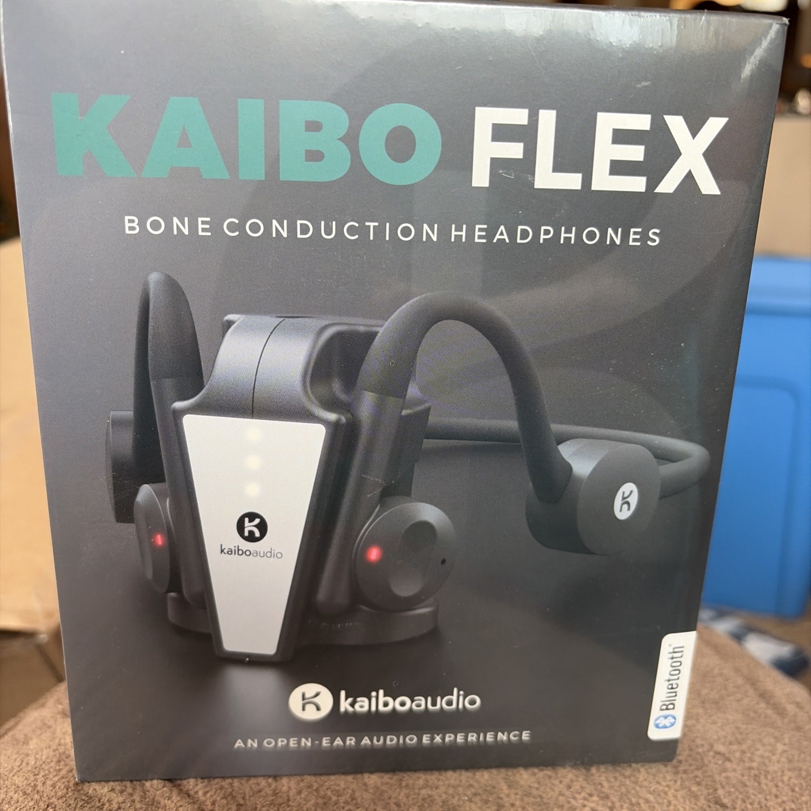 Kaibo Flex Bone Conduction Headphones. Get 1 Sealed Box.