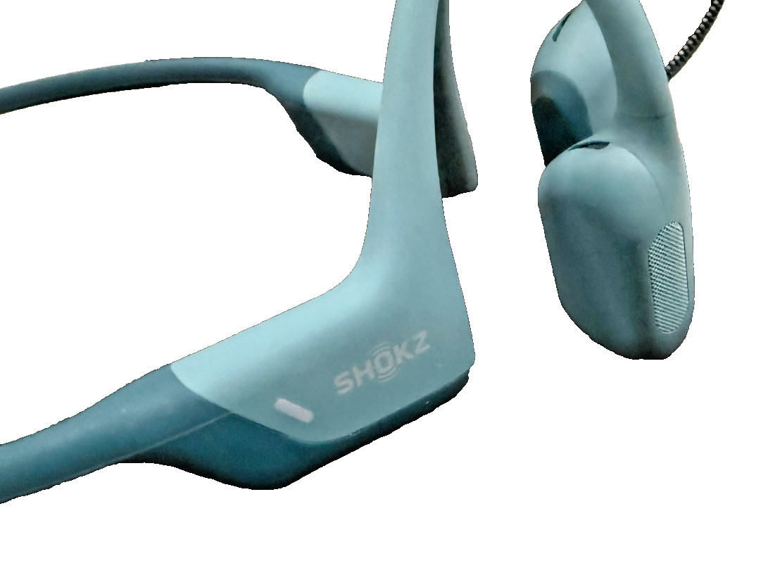SHOKZ OpenRun Pro Open Ear Bluetooth Bone Conduction Sport Headphones Blue