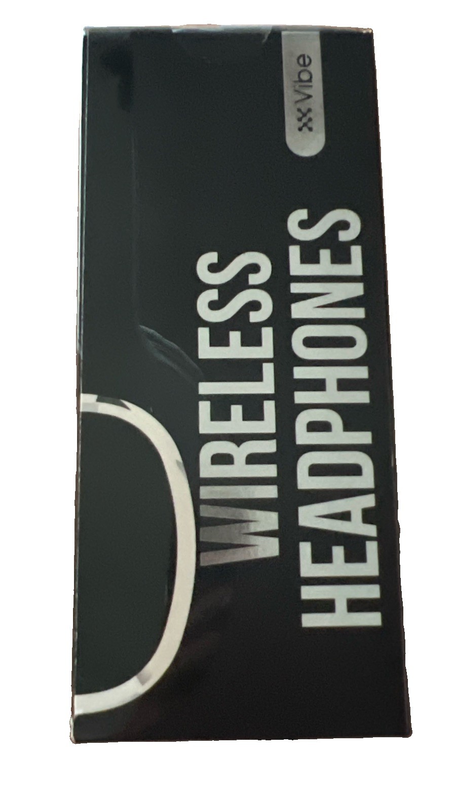 Vibe, Wireless Headphones In Color Black.