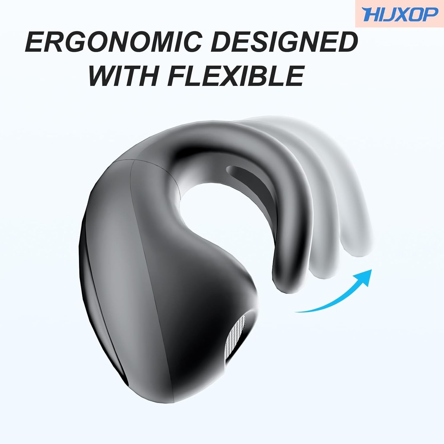 Open Ear Earbuds Lightweight Comfort Clip Wireless Earbuds Sweat Resistant Bluet