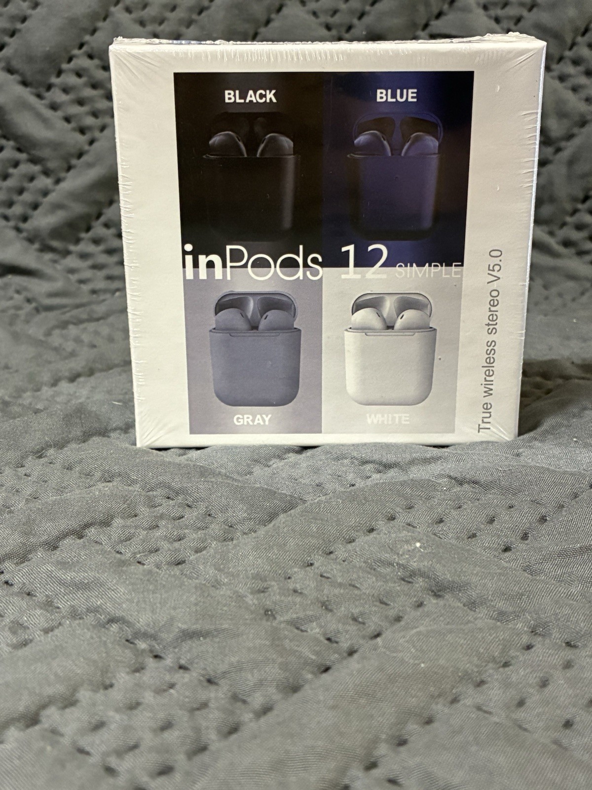 inPods 12 True Wireless Stereo V5.0 Earbuds NAVY BLUE