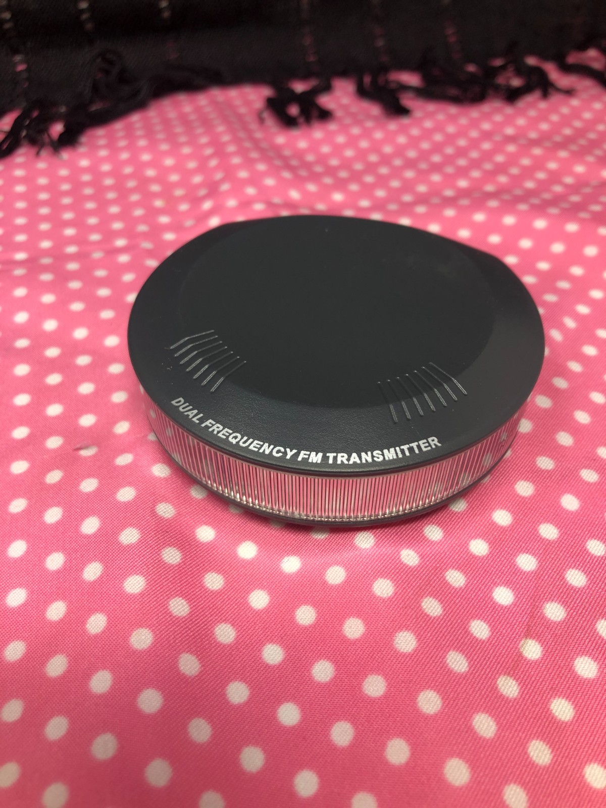 FM Transmitter with Wireless Headphones