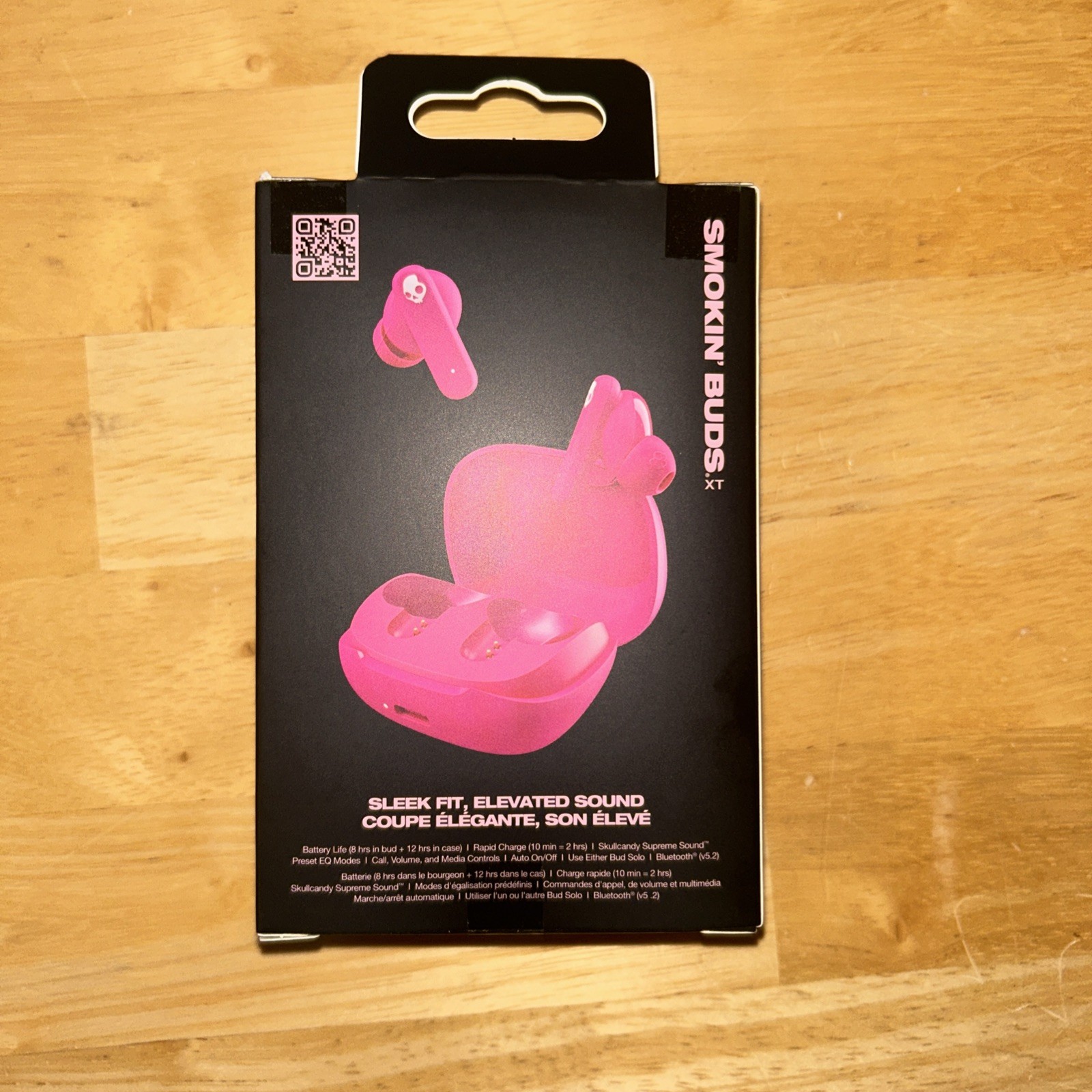 Skullcandy Smokin’ Buds XT Wireless in-Ear Earbuds Pink NEW