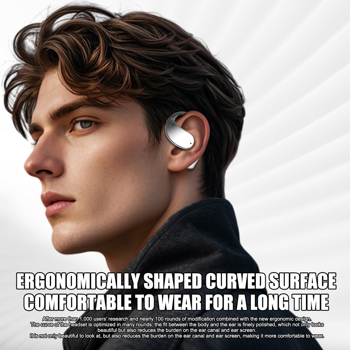 3-in-1 AI Smart Voice Translation Earbuds Real Time Translator 144+ Languages