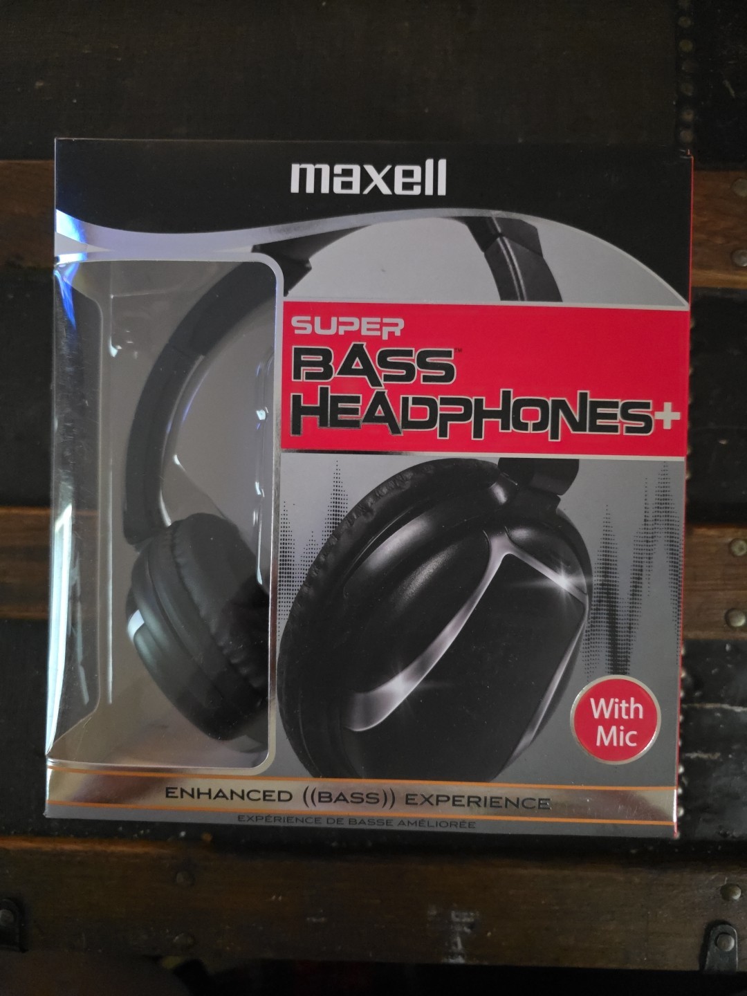 Maxell Bass 13 Headphones with Mic Black