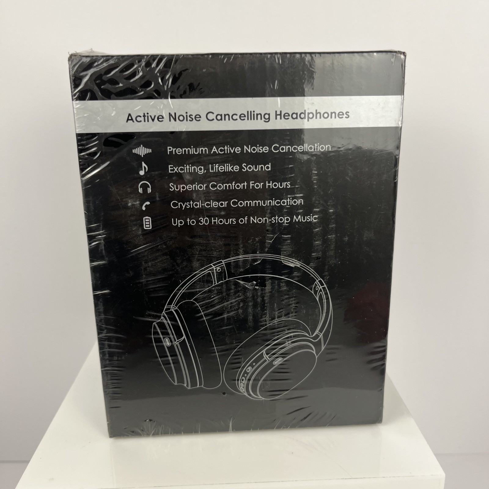Cowin SE7 ANC Noise Cancelling Wireless Headphones – New Black