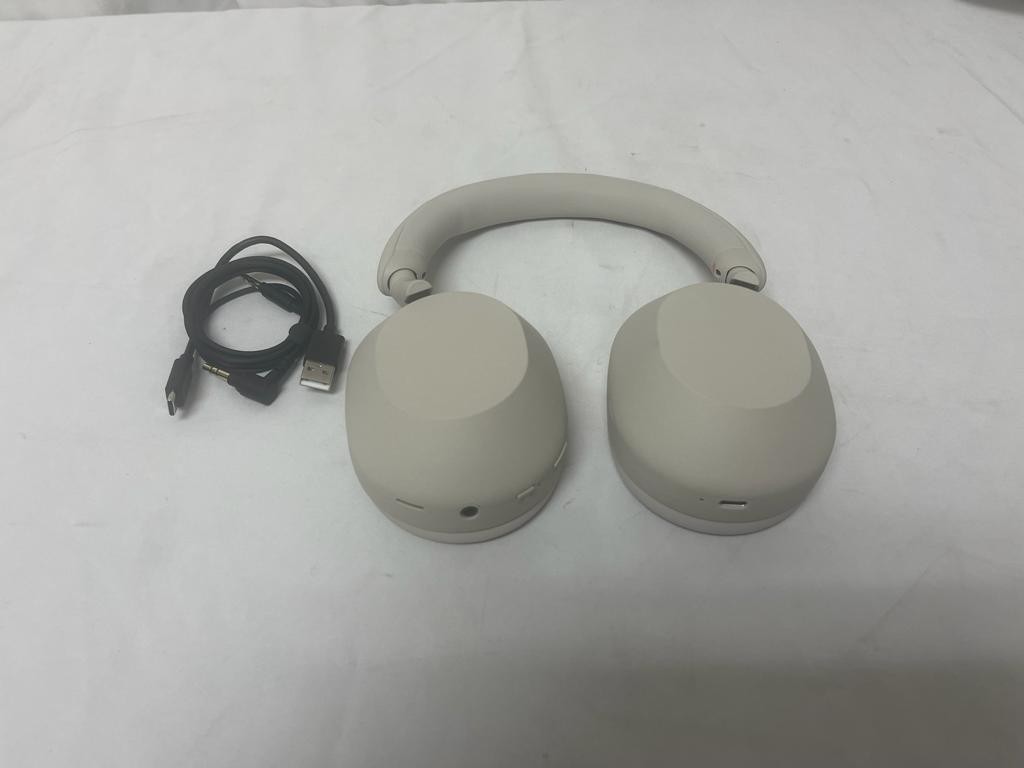 Sony WH1000XM5 Wireless Noise Canceling Over the Ear Headphones – Silver