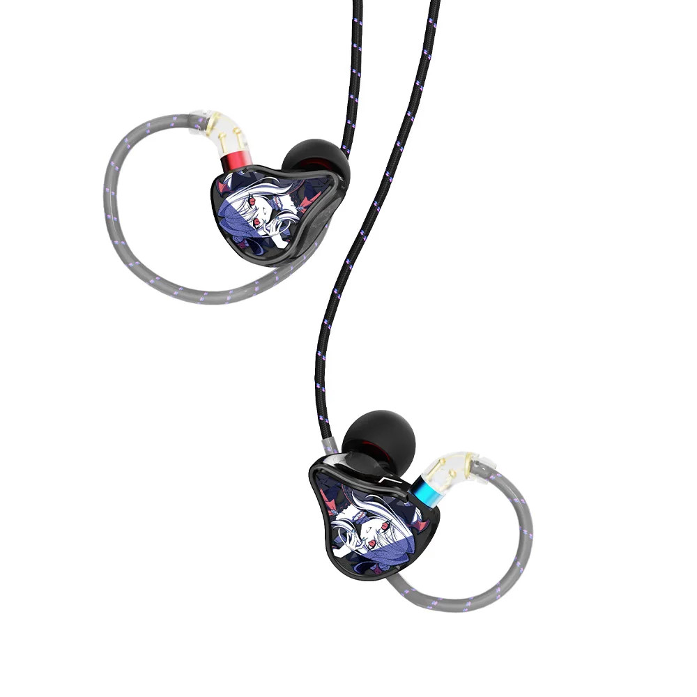 CVJ Vivian HiFi In-Ear Earphones 10mm Driver 0.78mm Detachable Cable Gaming