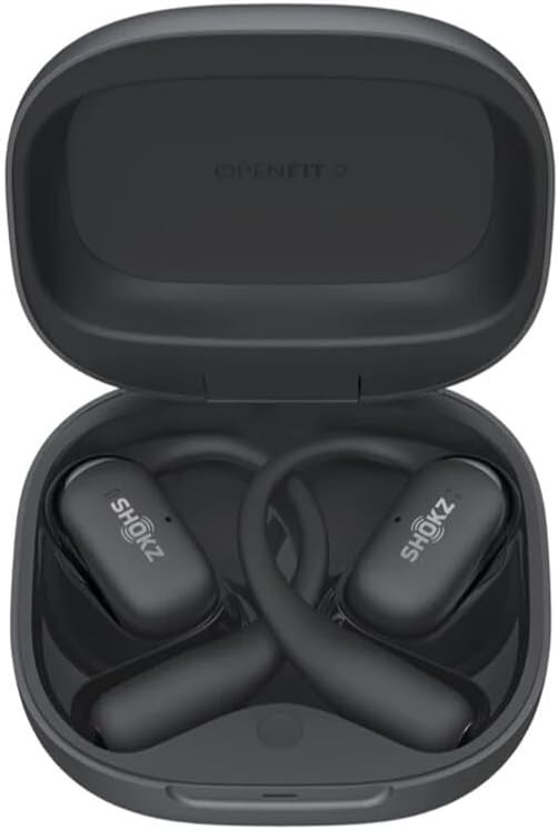 SHOKZ OpenFit 2 Wireless Bluetooth Earbuds – Black (T920)™