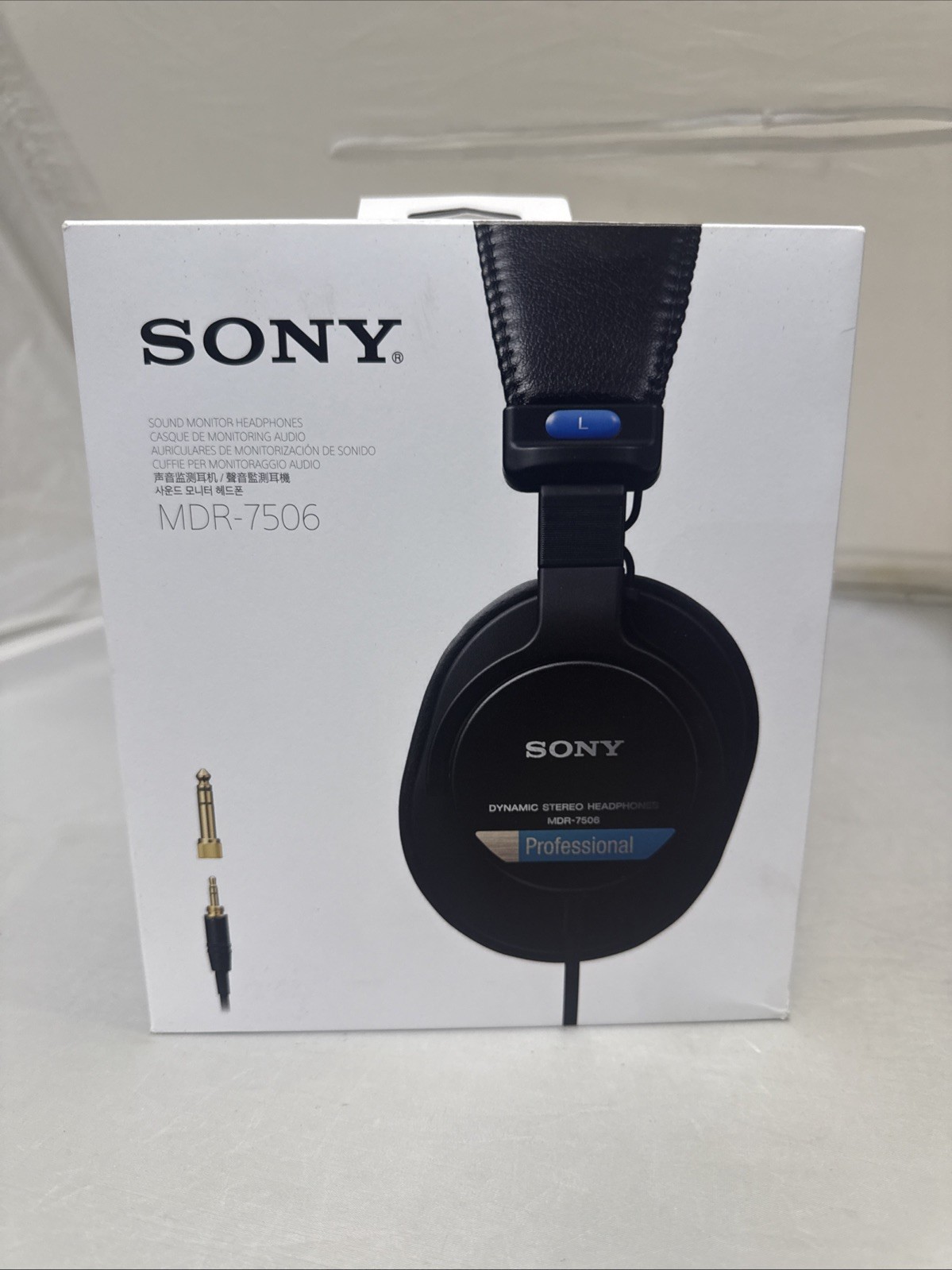 Sony MDR-7506 Sound Monitor Headphones (Black) New