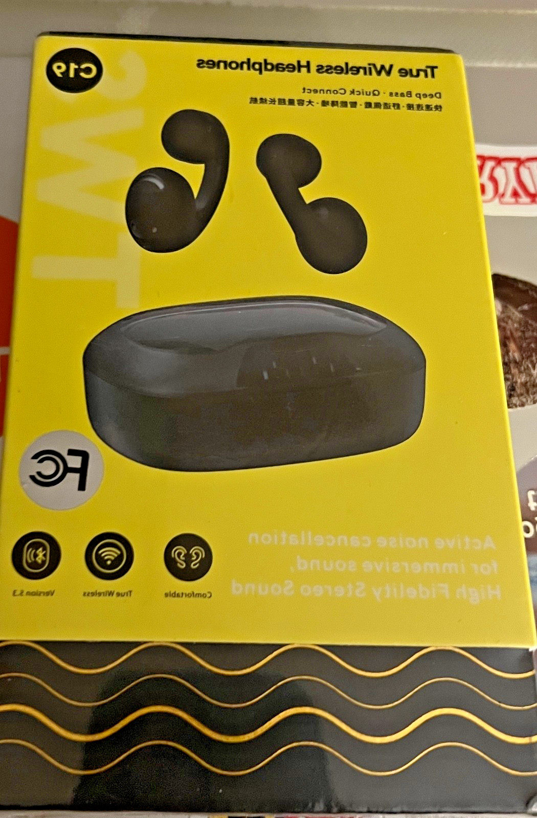 True Wireless Headphones New In Sealed Box, refer to Photos