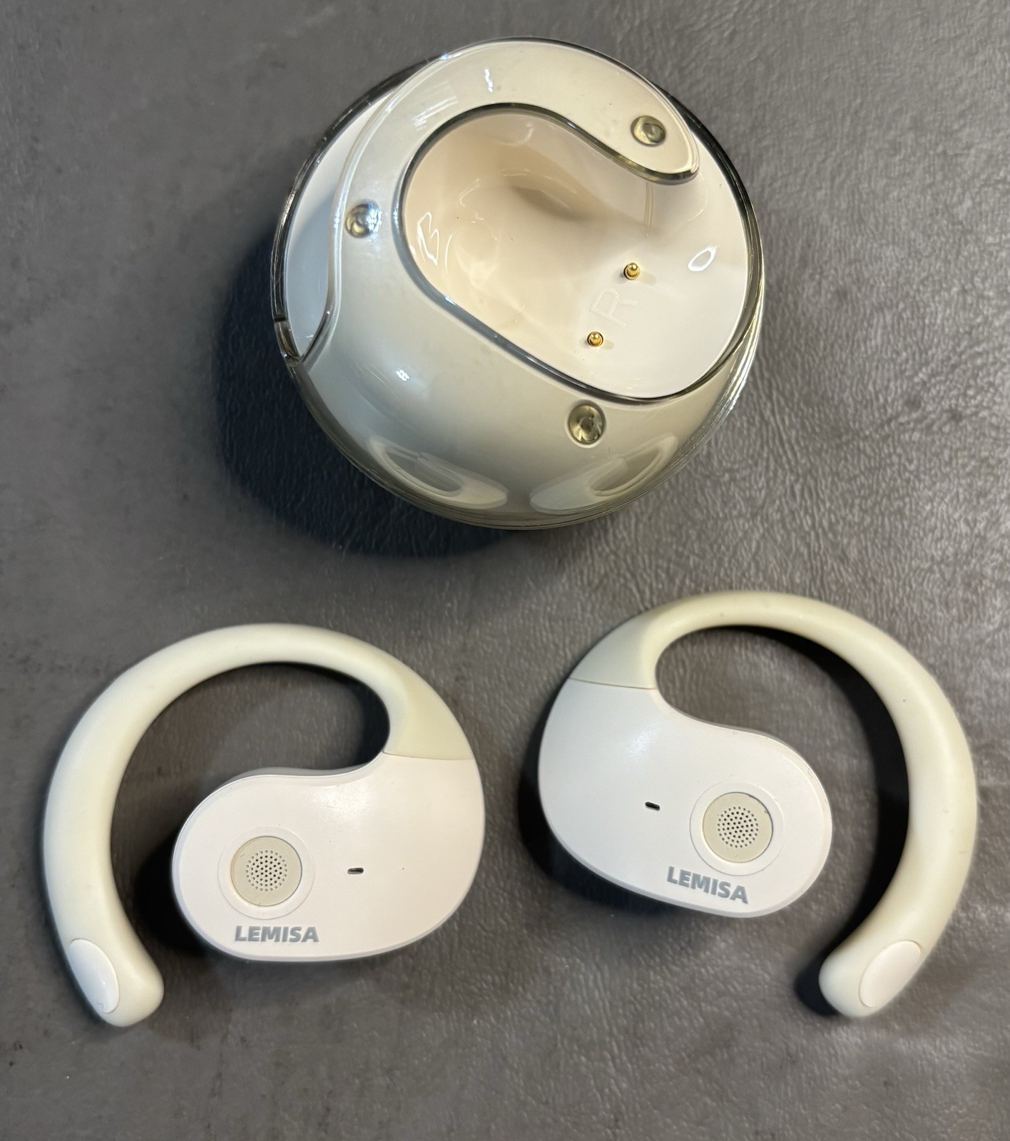 Smooth Tek JM13 Sport Bluetooth Wireless Earphone HiFi Audio 300mAh -Beige Color