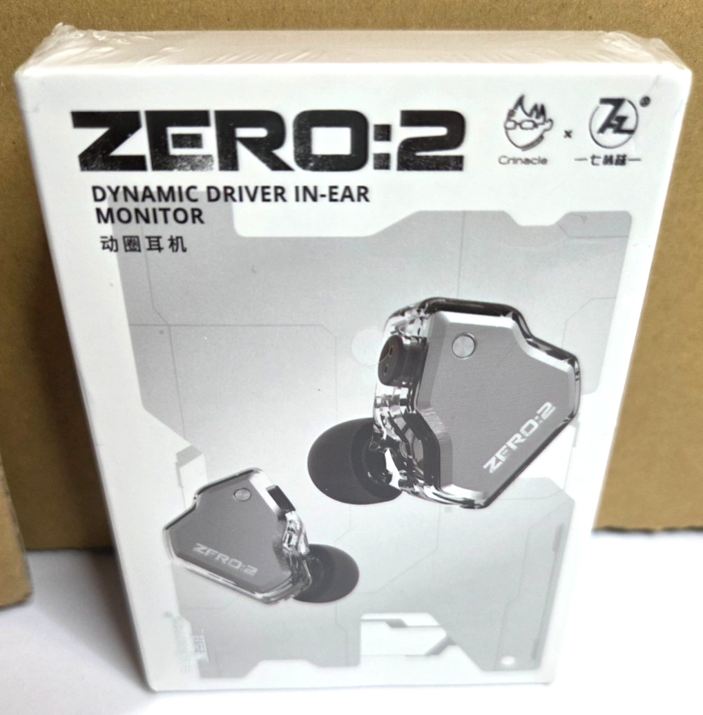 Linsoul 7Hz x Crinacle Zero:2 in Ear Monitor, Updated 10mm Dynamic Driver IEM