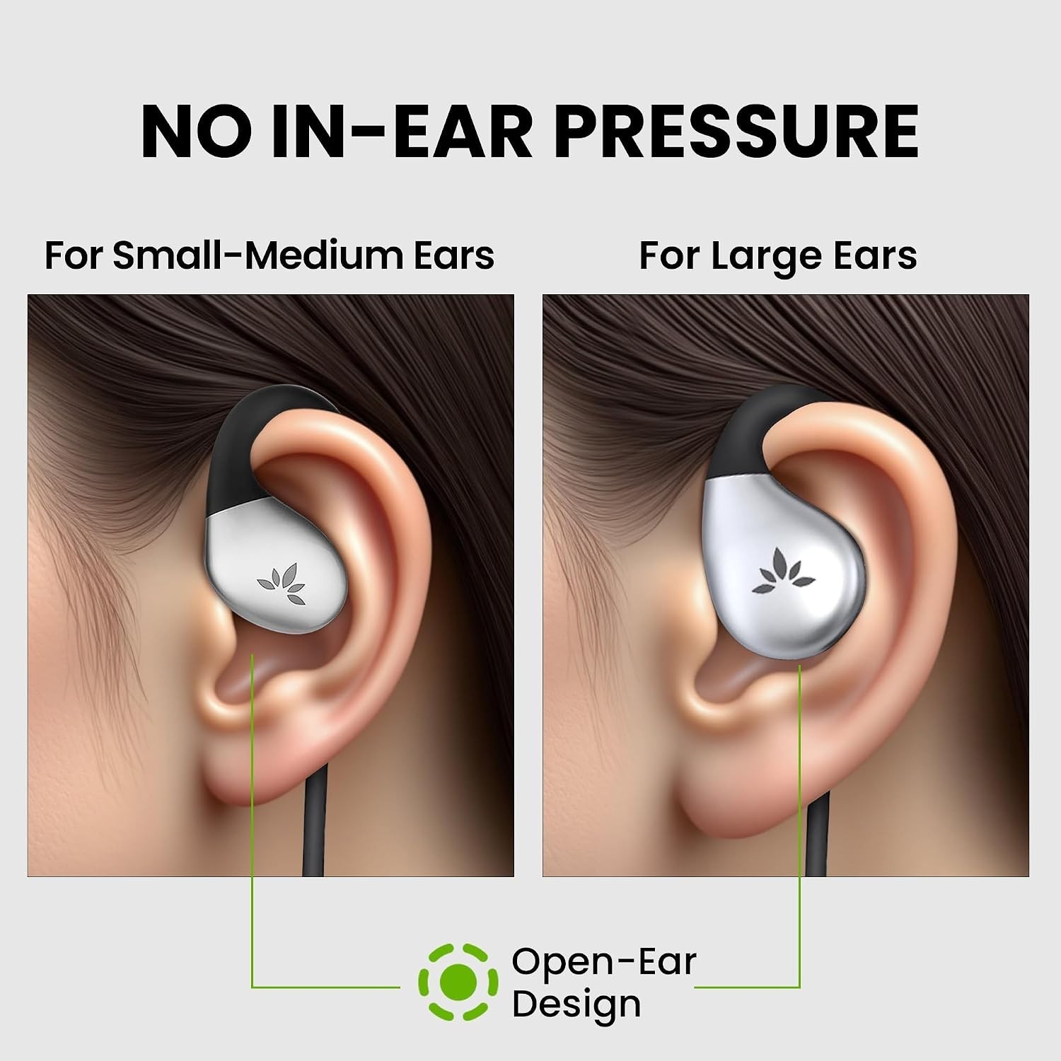 Resolve Open-Ear Earbuds Set | Small & Large Sizes