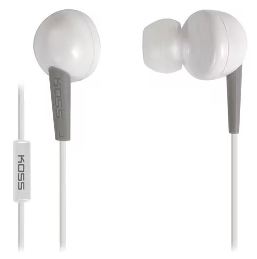 Koss KEB6IW Earset – Stereo – Mini-phone (3.5mm) – Wired – 32 Ohm