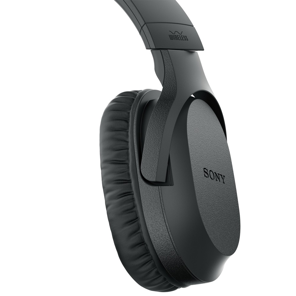 Sony Wireless Home Theater Headphones Black with Audio Essentials & Warranty